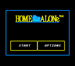 Home Alone (Japan) Title Screen